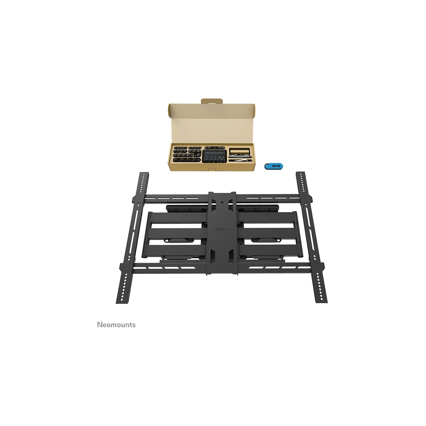 Neomounts WL40S-950BL18 bewegliche Wandhalterung für 55-110' Bildschirme - Schwarz — Buy in Cyprus with Fast Delivery