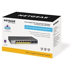 Buy NETGEAR GS110TP-300EUS - 8-Port Gigabit PoE Managed Switch (L2/L3/L4), 2x SF... in Cyprus, Nicosia, Limassol, Larnaka, Pafos