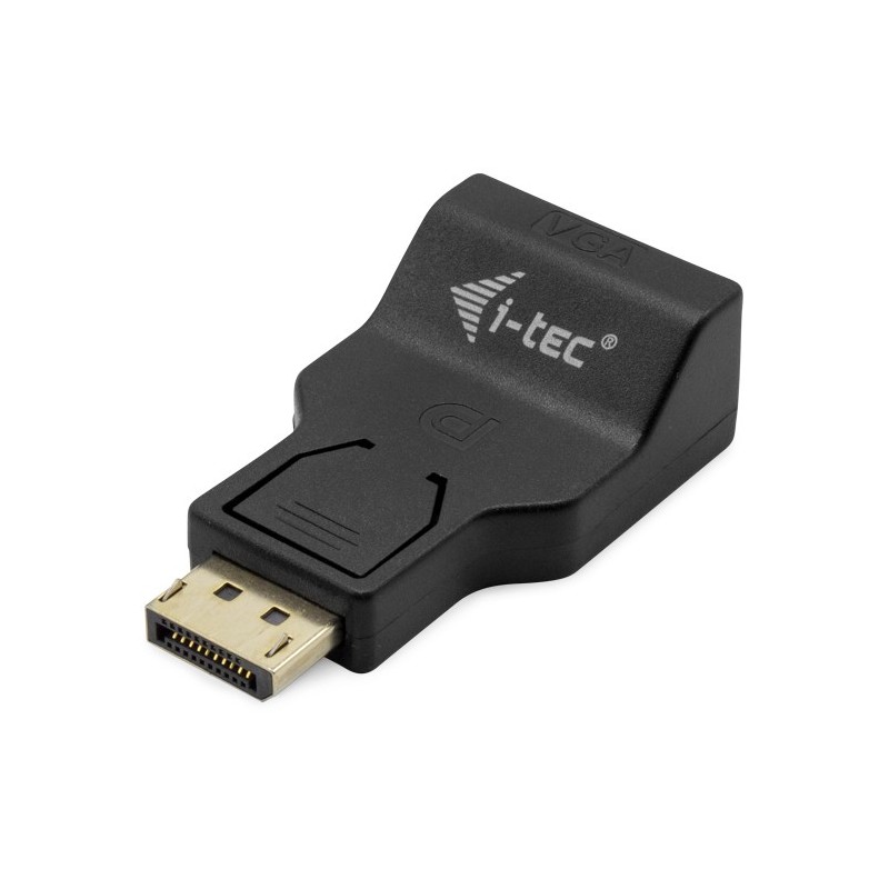 Buy i-tec DisplayPort to VGA Adapter - Black - DP (male) to VGA (female), 1080p@... in Cyprus, Nicosia, Limassol, Larnaka, Pafos
