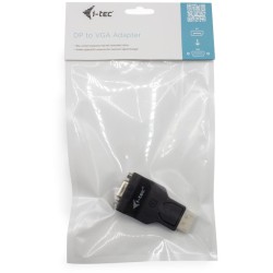 Buy i-tec DisplayPort to VGA Adapter - Black - DP (male) to VGA (female), 1080p@... in Cyprus, Nicosia, Limassol, Larnaka, Pafos