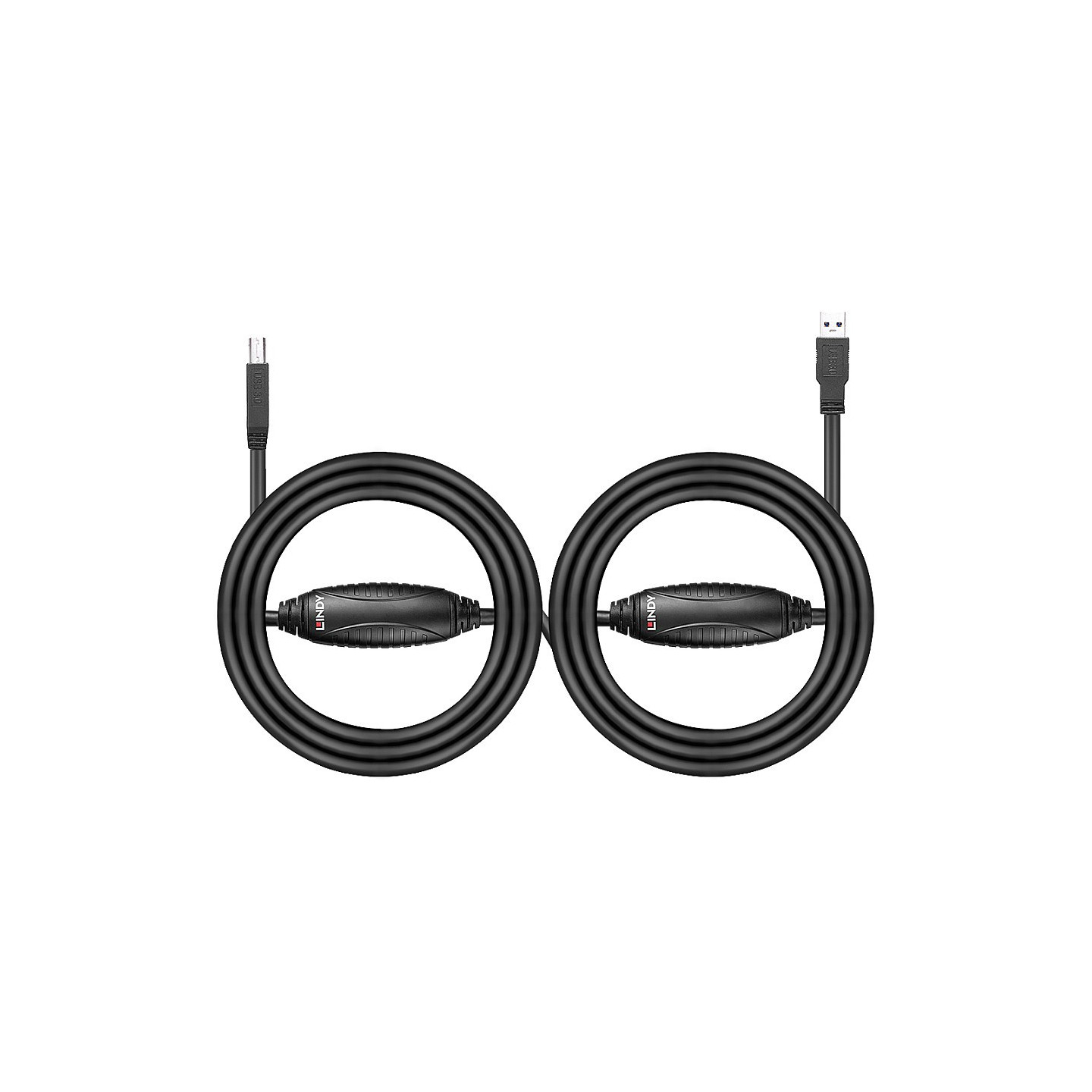 LINDY USB 3.0 Aktiv-Kabel Typ A B M M 10m — Buy in Cyprus with Fast Delivery