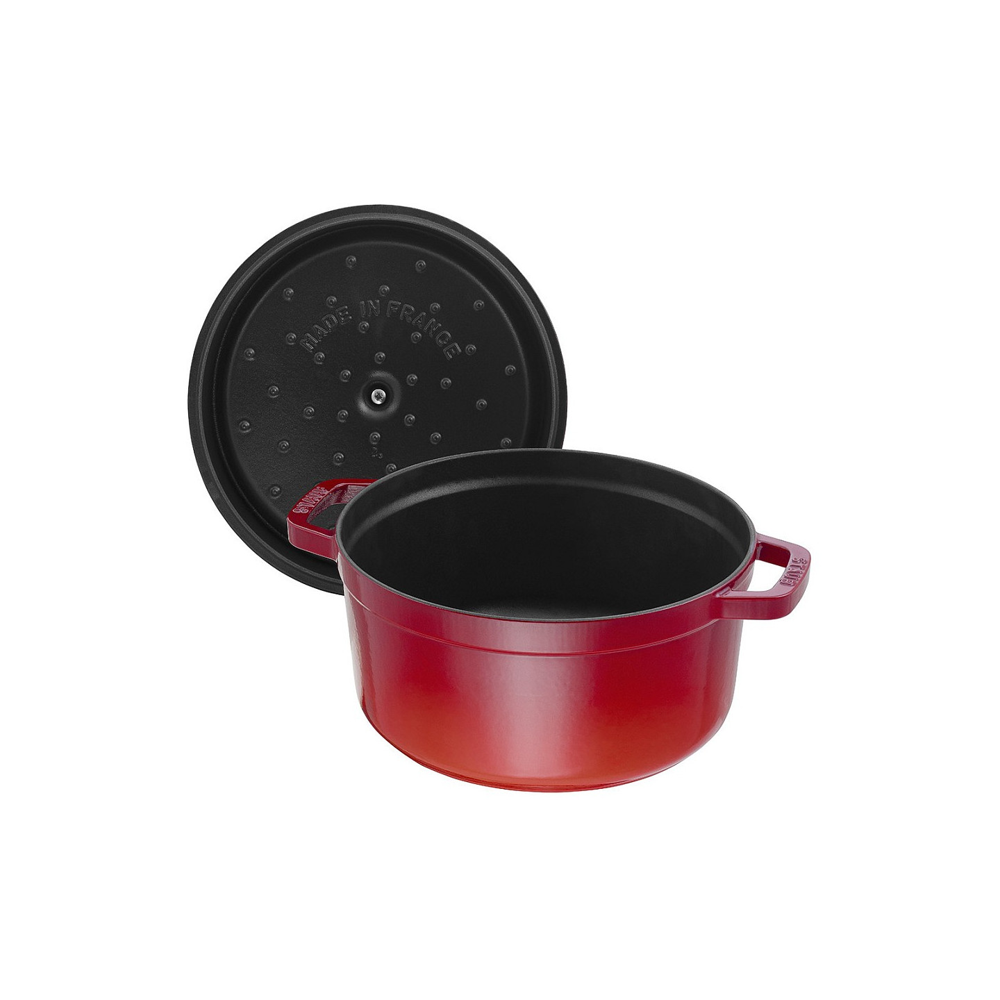 Staub La Cocotte 26cm rund. Kirsch-rot. Gusseisen — Buy in Cyprus with Fast Delivery