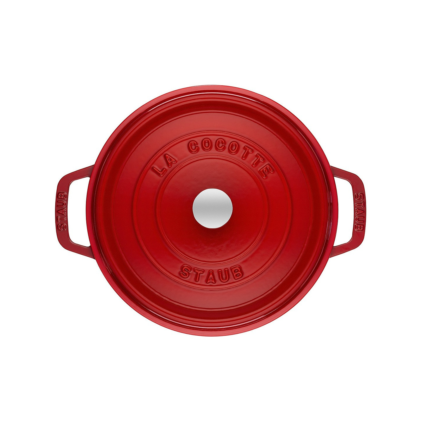 Staub La Cocotte 26cm rund. Kirsch-rot. Gusseisen — Buy in Cyprus with Fast Delivery