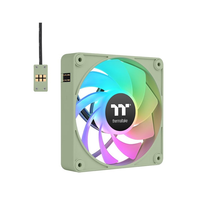 Buy Thermaltake CT120 EX Reverse ARGB Sync 120mm Fan - Matcha Green - 3-Pack, PW... in Cyprus, Nicosia, Limassol, Larnaka, Pafos