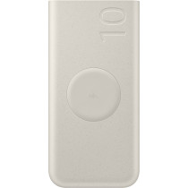 Samsung 10,000 mAh Power Bank - EB-U2510XUEGEU - 25W PD, Wireless Charging, Beige — Buy in Cyprus with Fast Delivery