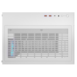 Cougar FV150 RGB White - Mid Tower ATX PC Case - Dual Chamber 400mm GPU - 4 ARGB Fans (Boxed)