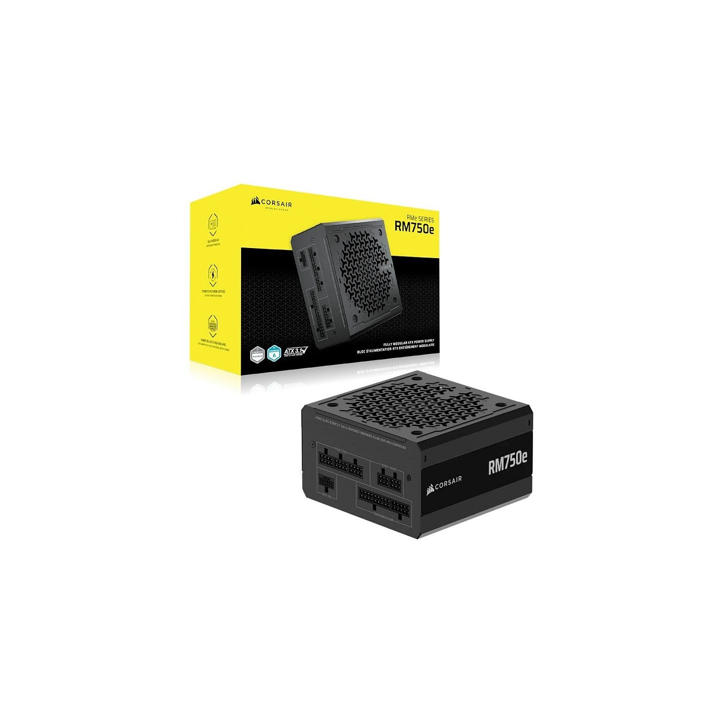 Corsair RM750e 750W – 80 PLUS Gold ATX 3.1 PSU | Armenius Store