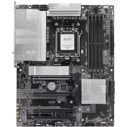 MSI PRO B850-P WIFI - AM5 ATX Motherboard, DDR5 (4x DIMM, 256GB), PCIe 5.0, 3x M.2, 5G LAN, Wi-Fi 7, RGB (Black)