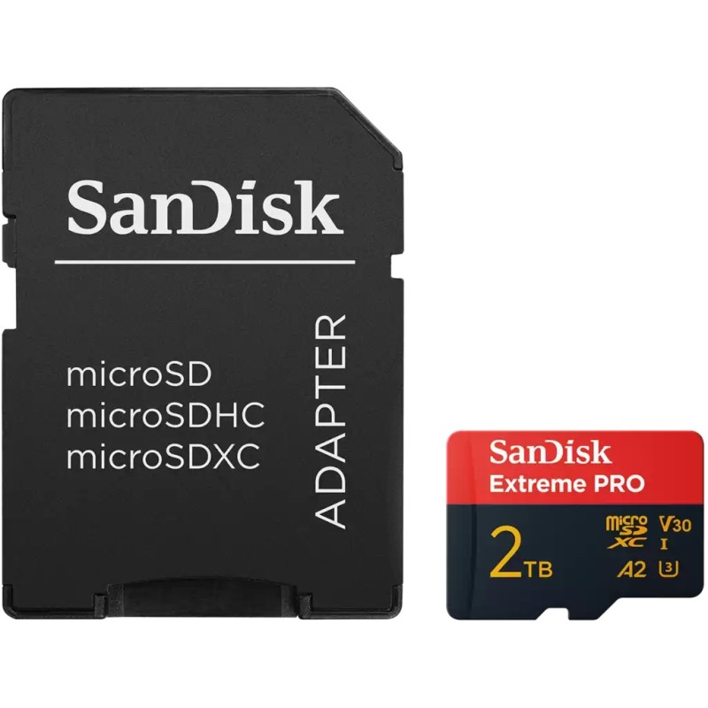 Buy SanDisk Extreme PRO microSDXC 2TB - UHS-I U3/V30 A2, 250MB/s read 150MB/s wr... in Cyprus, Nicosia, Limassol, Larnaka, Pafos