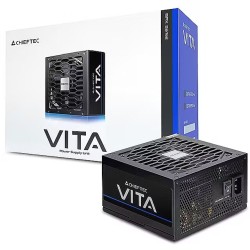 Chieftec Vita BPX-750-S - 750W 80 PLUS Bronze Non-Modular PSU, 120mm Silent Fan (Black) — Buy in Cyprus with Fast Delivery