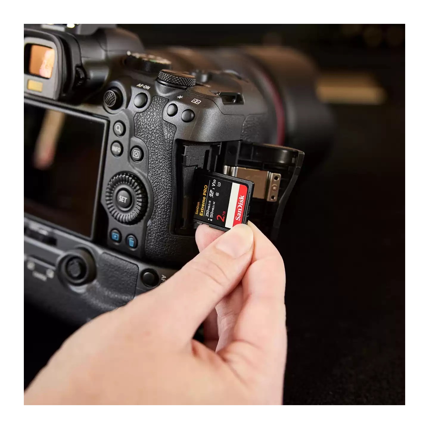 SanDisk Extreme PRO microSDXC 2TB - UHS-I U3/V30 A2, 250MB/s read 150MB/s write - Black/Red — Buy in Cyprus with Fast Delivery