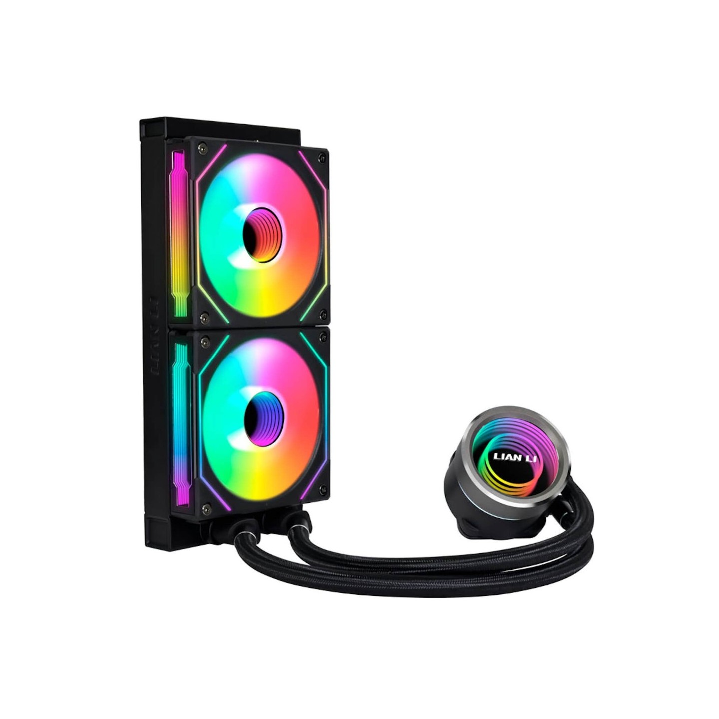 Lian Li Galahad II Trinity Black 240 - AIO CPU Liquid Cooler with ARGB SL-INF Fans - GA2T24B (Boxed)