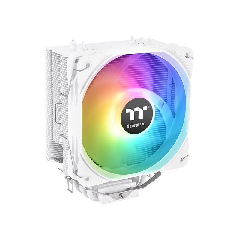 Buy Thermaltake UX200 SE Air Tower CPU Cooler - White - 120mm ARGB PWM Fan, 170W... in Cyprus, Nicosia, Limassol, Larnaka, Pafos
