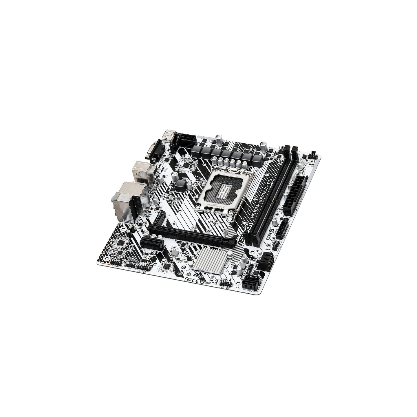 ASRock H610M-HDV/M.2+ D5 LGA1700 Micro-ATX DDR5 PCIe4.0 (Boxed) — Buy in Cyprus with Fast Delivery