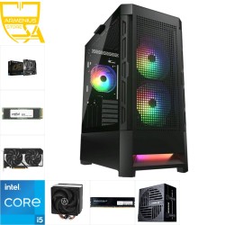 Custom Gaming PC - i5-12400F, RTX 5060, 32GB DDR4, 1TB NVMe | Balanced 1080p/1440p — Armenius Store Cyprus