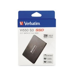 Verbatim Vi550 S3 256GB 2.5" SATA III Internal SSD - 520/460 MB/s - 49351 (Boxed) — Buy in Cyprus with Fast Delivery