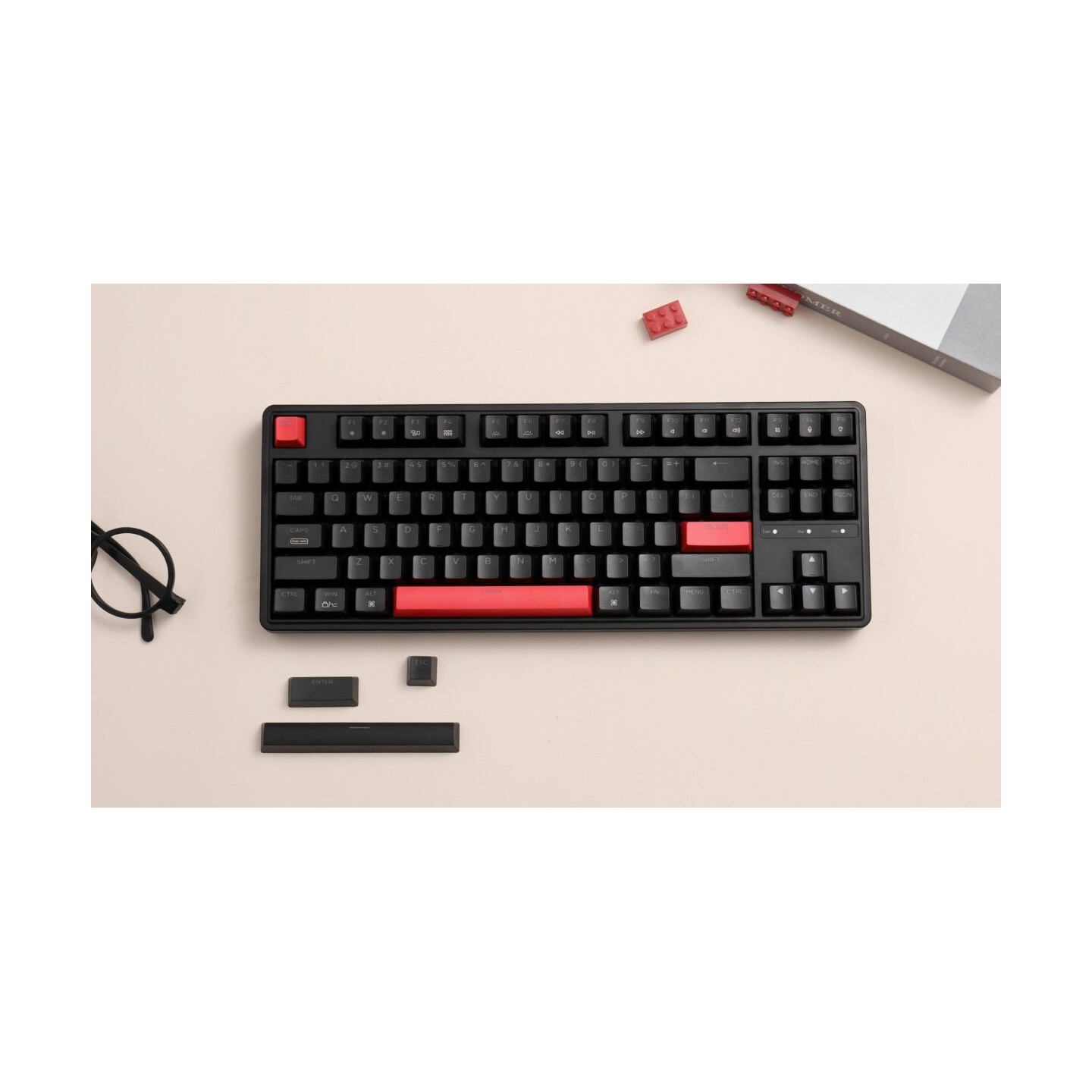 Keychron C3 Pro QMK/VIA Mechanical Red Switch TKL Wired Keyboard — Armenius Store Cyprus