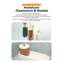 Buy Creality CR-PETG Orange 3D Printer Filament, Hard Glossy, Tensile Str. 49MPA, 1 kg Spool1.77 in Cyprus, Nicosia, Limassol, L