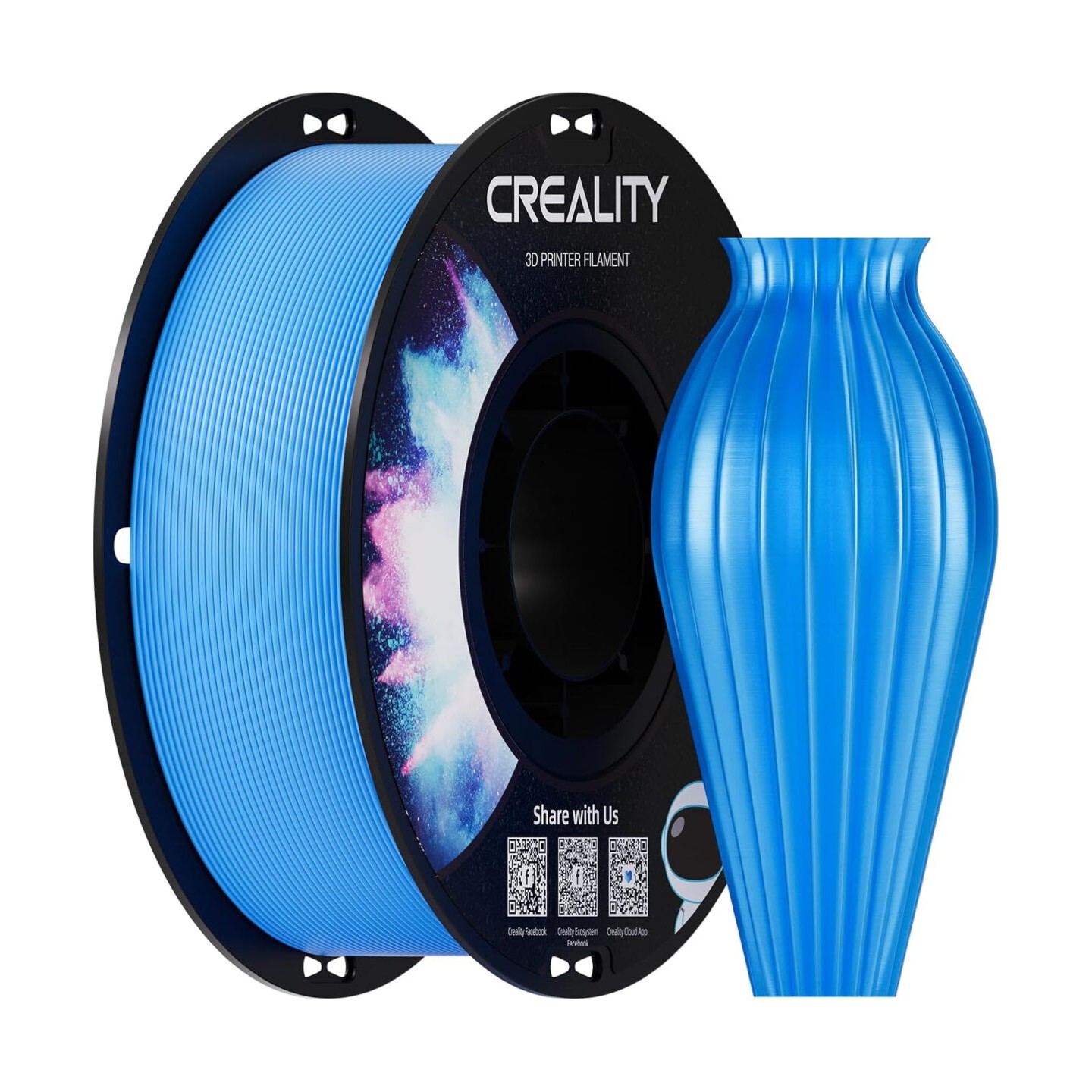 Buy Creality CR-PETG Technology Blue 3D Printer Filament, Hard Glossy, Tensile Str. 49MPA, 1 kg Spool1.7 in Cyprus, Nicosia, Lim