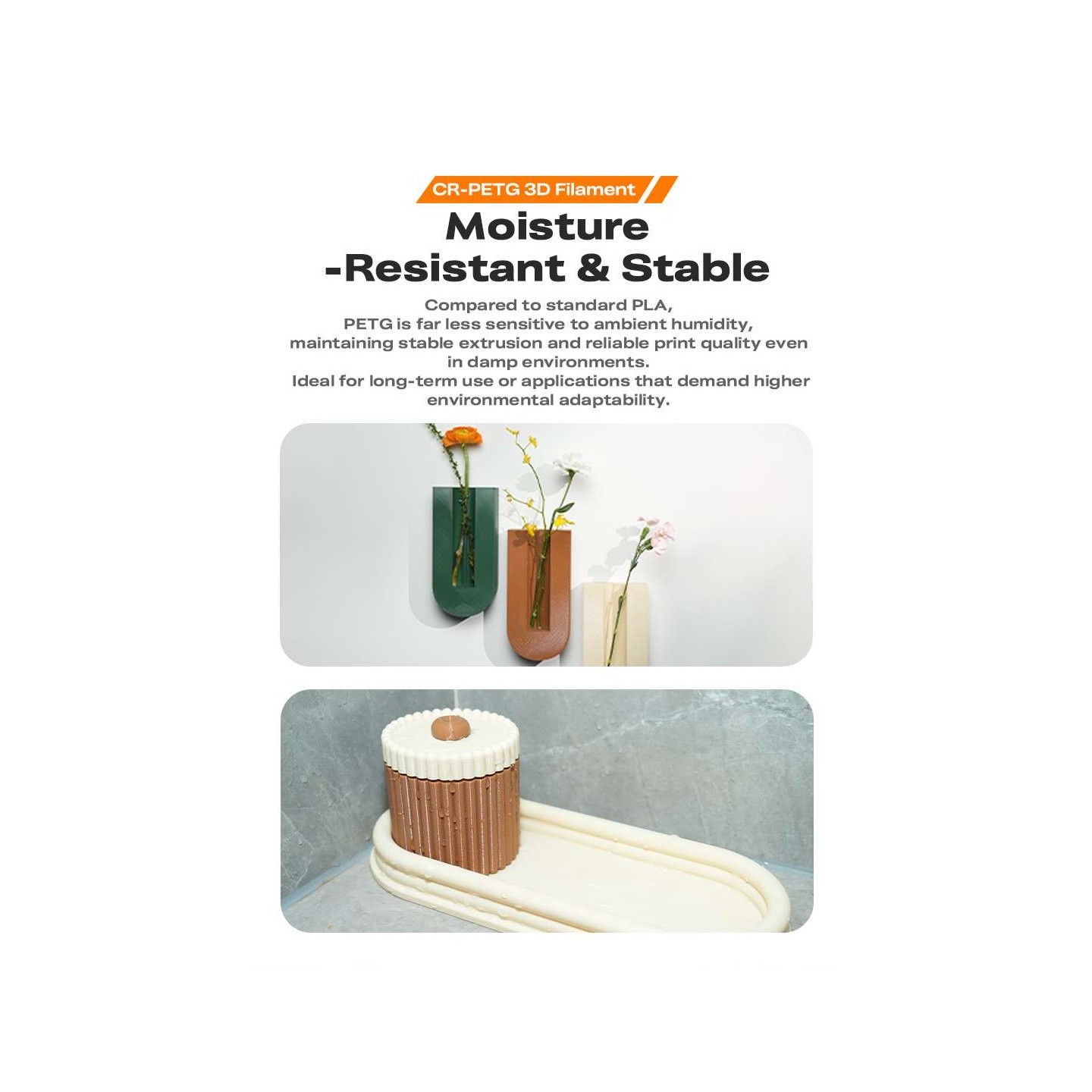 Buy Creality CR-PETG Pink 3D Printer Filament, Hard Glossy, Tensile Str. 49MPA, 1 kg Spool1.79 in Cyprus, Nicosia, Limassol, Lar