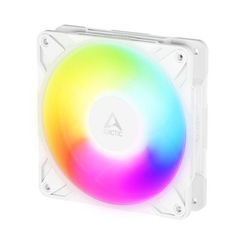 ARCTIC P12 Pro Reverse A-RGB White 120mm Fan - Reverse Flow, 3000 RPM FDB — Armenius Store Cyprus
