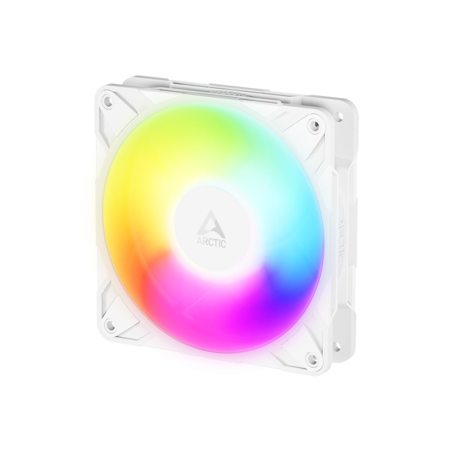 ARCTIC P12 Pro Reverse A-RGB White 120mm Fan - Reverse Flow, 3000 RPM FDB — Armenius Store Cyprus