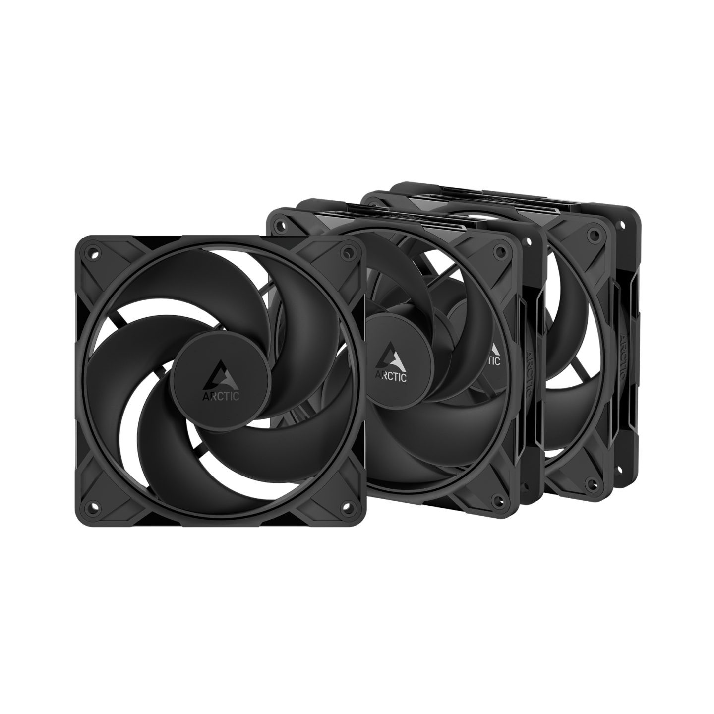 ARCTIC P12 Pro Reverse 3-Pack 120mm PWM Case Fans - Reverse Airflow 3000 RPM — Armenius Store Cyprus