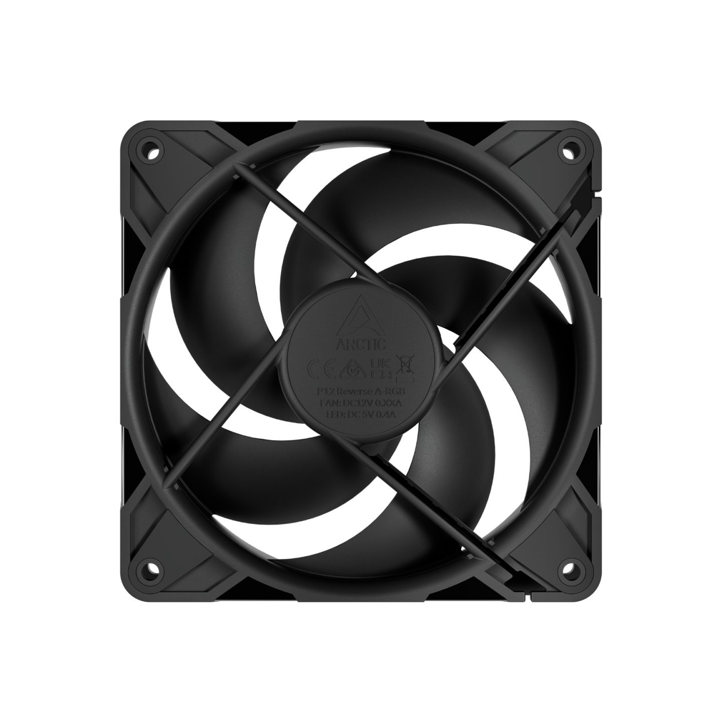 ARCTIC P12 Pro Reverse 3-Pack 120mm PWM Case Fans - Reverse Airflow 3000 RPM — Armenius Store Cyprus