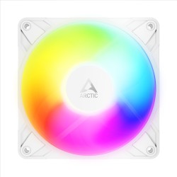 ARCTIC P12 Pro Reverse A-RGB White 3-Pack | 120mm Reverse Blade PWM Case Fans — Armenius Store Cyprus