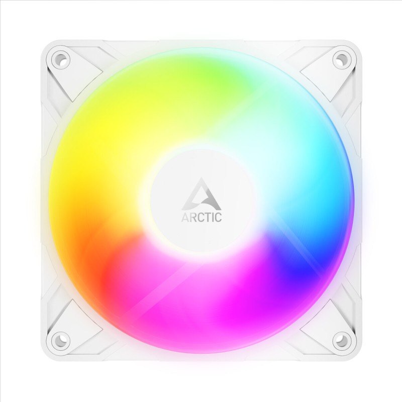ARCTIC P12 Pro Reverse A-RGB White 3-Pack | 120mm Reverse Blade PWM Case Fans — Armenius Store Cyprus