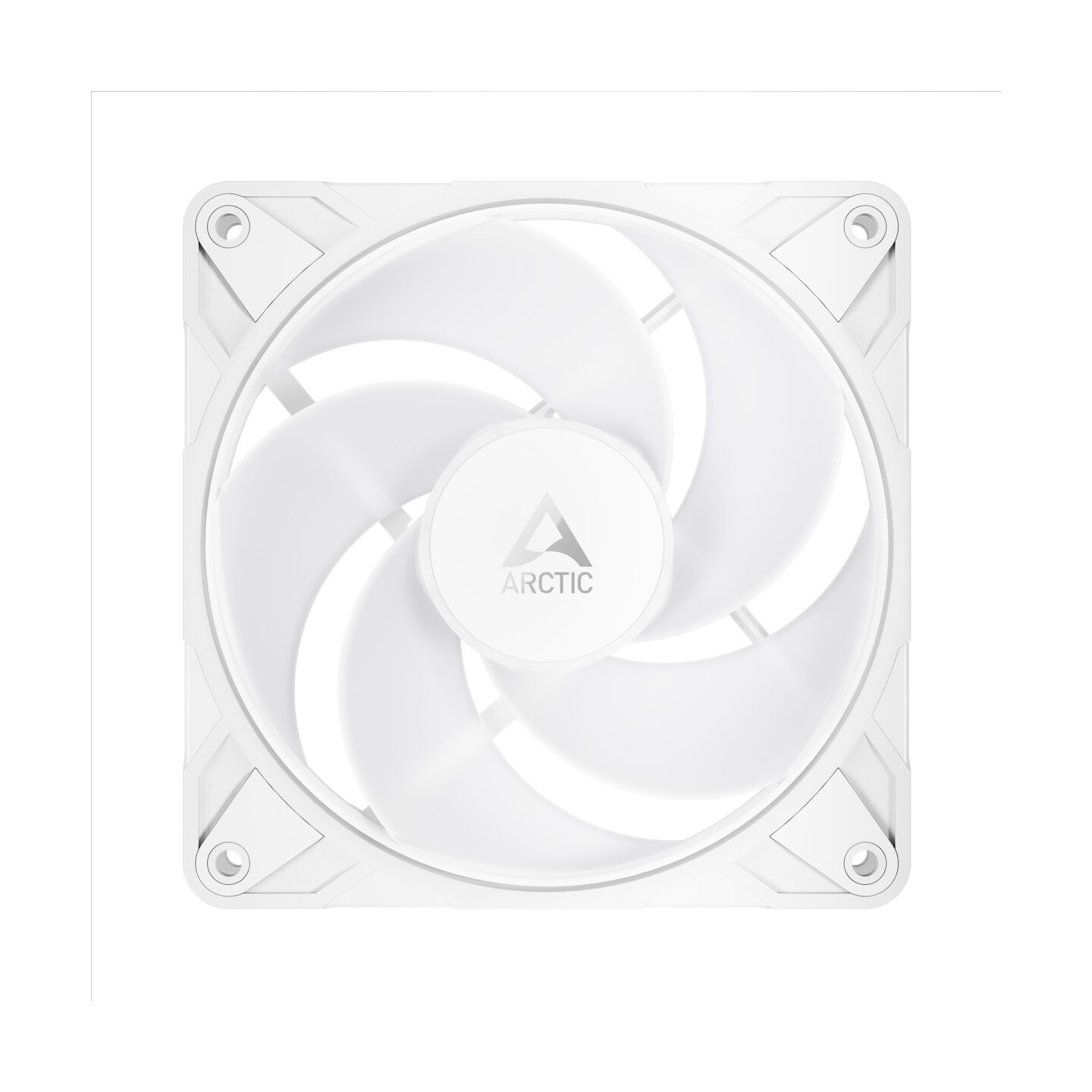 ARCTIC P12 Pro Reverse A-RGB White 3-Pack | 120mm Reverse Blade PWM Case Fans — Armenius Store Cyprus