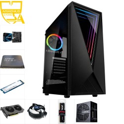 Custom 1080p Gaming PC - Ryzen 5 5500, RTX 3050, 32GB DDR4, 1TB NVMe — Buy in Cyprus with Fast Delivery