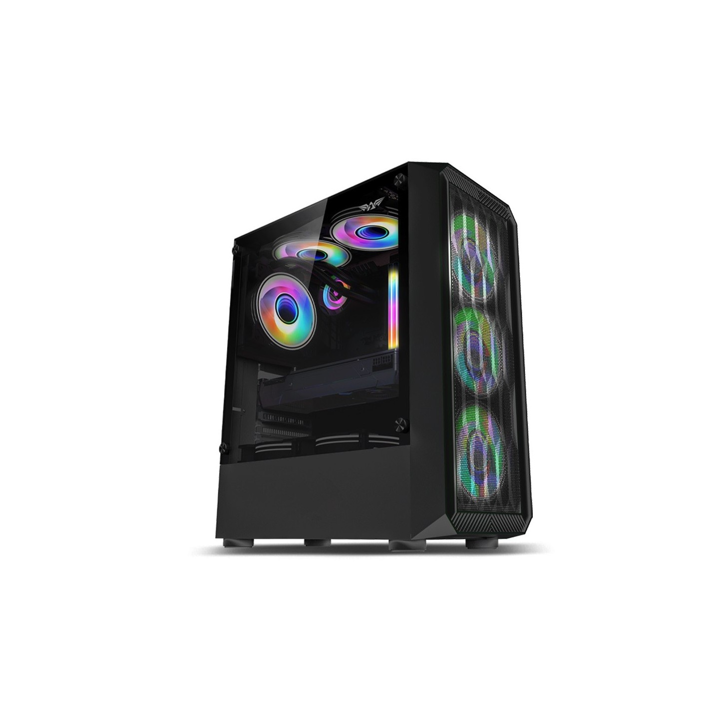 Custom 1080p Gaming PC - Ryzen 7 5700X, Radeon RX 7600, 16GB DDR4, 1TB NVMe — Buy in Cyprus with Fast Delivery