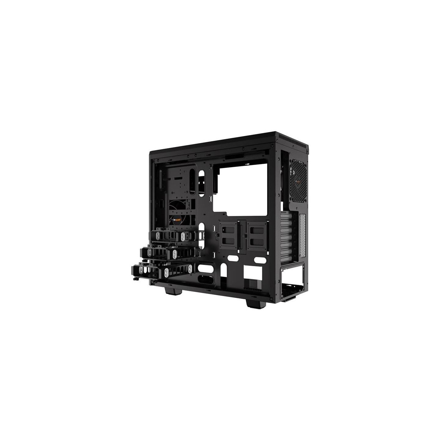 be quiet! Pure Base 600 Mid Tower Case - Silver ATX/mATX/Mini-ITX 2x Pure Wings 2 (Boxed) — Buy in Cyprus with Fast Delivery