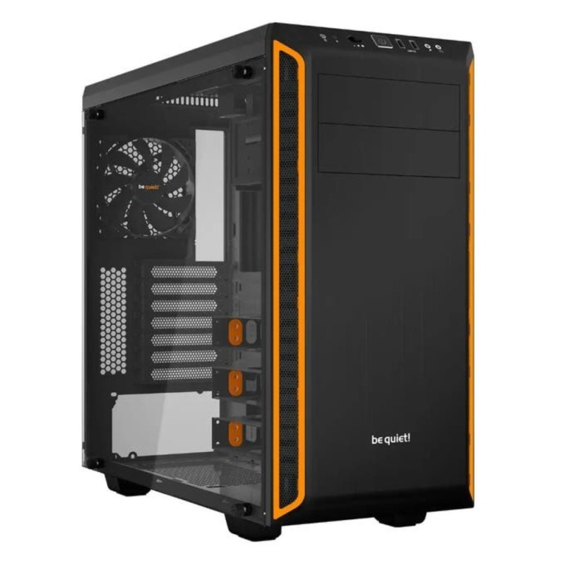 be quiet! Pure Base 600 Window Mid Tower Case - Orange (Boxed) — Buy in Cyprus with Fast Delivery