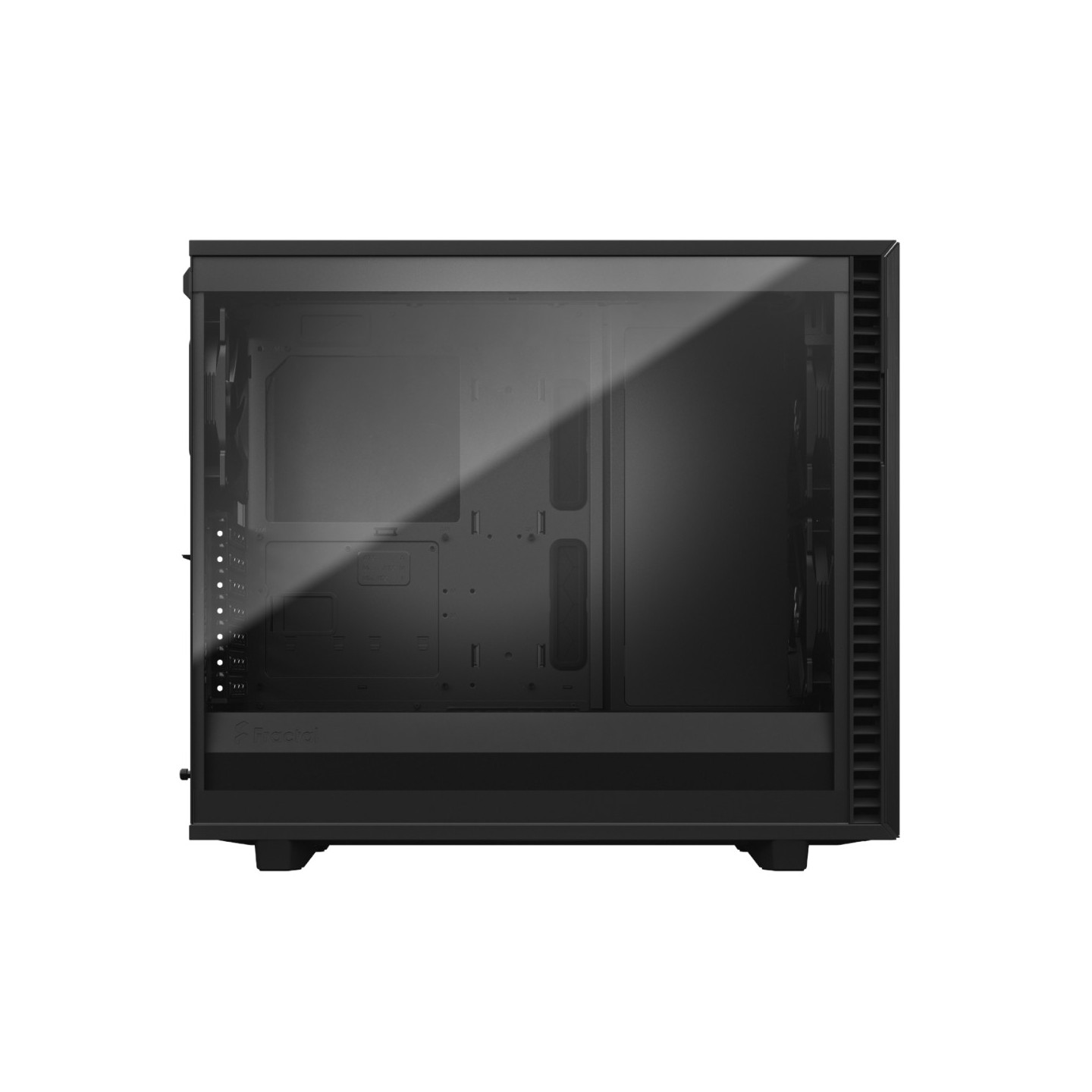Fractal Define 7 Mid Tower PC Case Solid Black ATX/mATX/mITX E-ATX 49.1cm GPU (Boxed) — Buy in Cyprus with Fast Delivery
