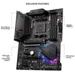 MSI MPG B550 GAMING PLUS AM4 AMD B550 ATX Motherboard (Boxed) — Buy in Cyprus with Fast Delivery