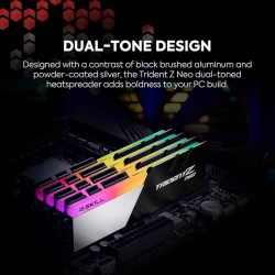 G.Skill Trident Z Neo DDR4 32GB (2x16GB) 3600MHz CL16 RGB F4-3600C16D-32GTZNC (Boxed) — Buy in Cyprus with Fast Delivery