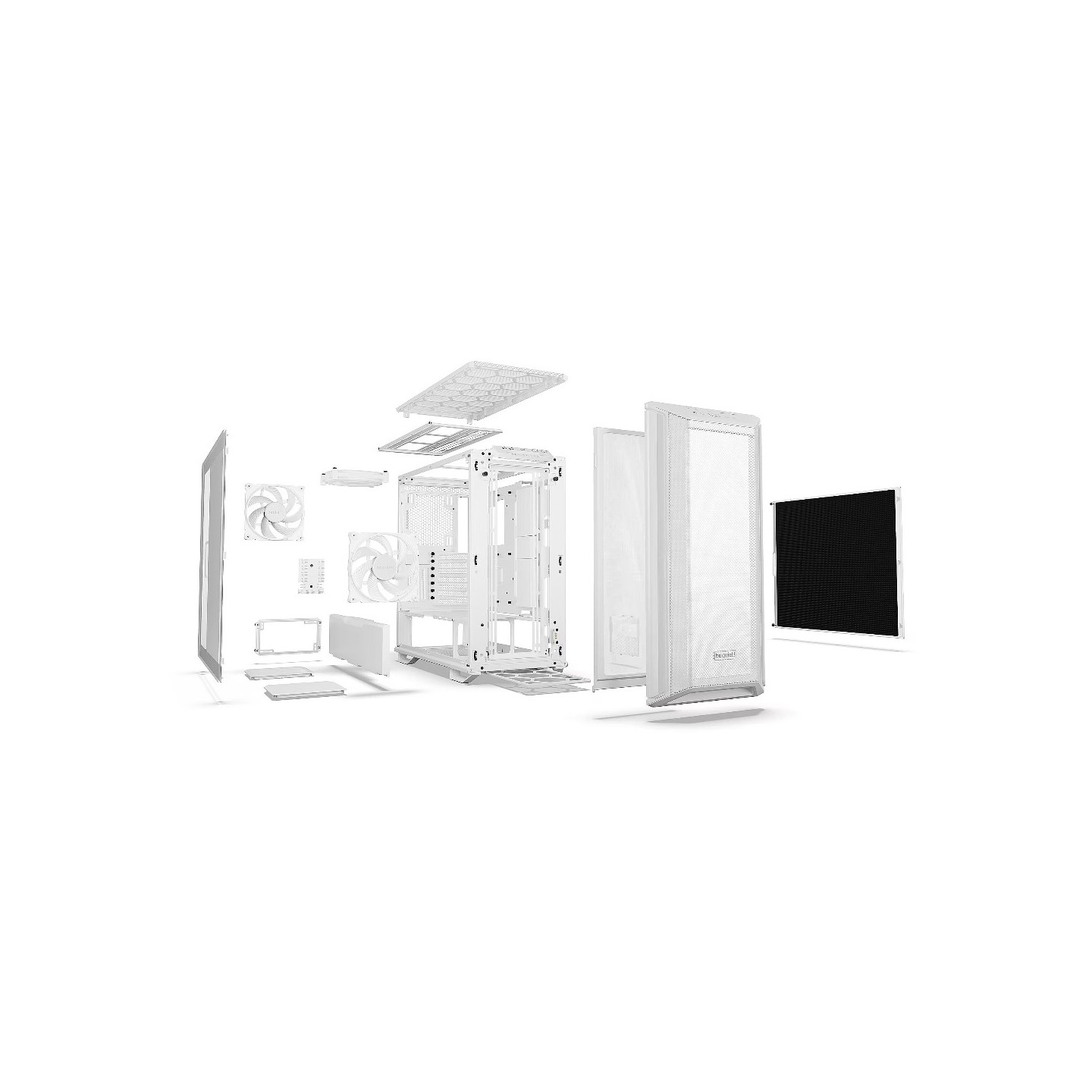 be quiet! Dark Base 701 White E-ATX/ATX PC Case 3x140mm PWM ARGB TG (Boxed) — Buy in Cyprus with Fast Delivery