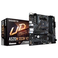 GIGABYTE A520M-DS3H V2 Micro-ATX AM4 A520 DDR4 Motherboard (Boxed) — Buy in Cyprus with Fast Delivery