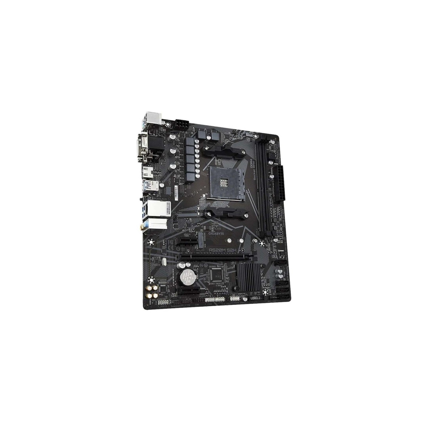GIGABYTE A520M-DS3H V2 Micro-ATX AM4 A520 DDR4 Motherboard (Boxed) — Buy in Cyprus with Fast Delivery