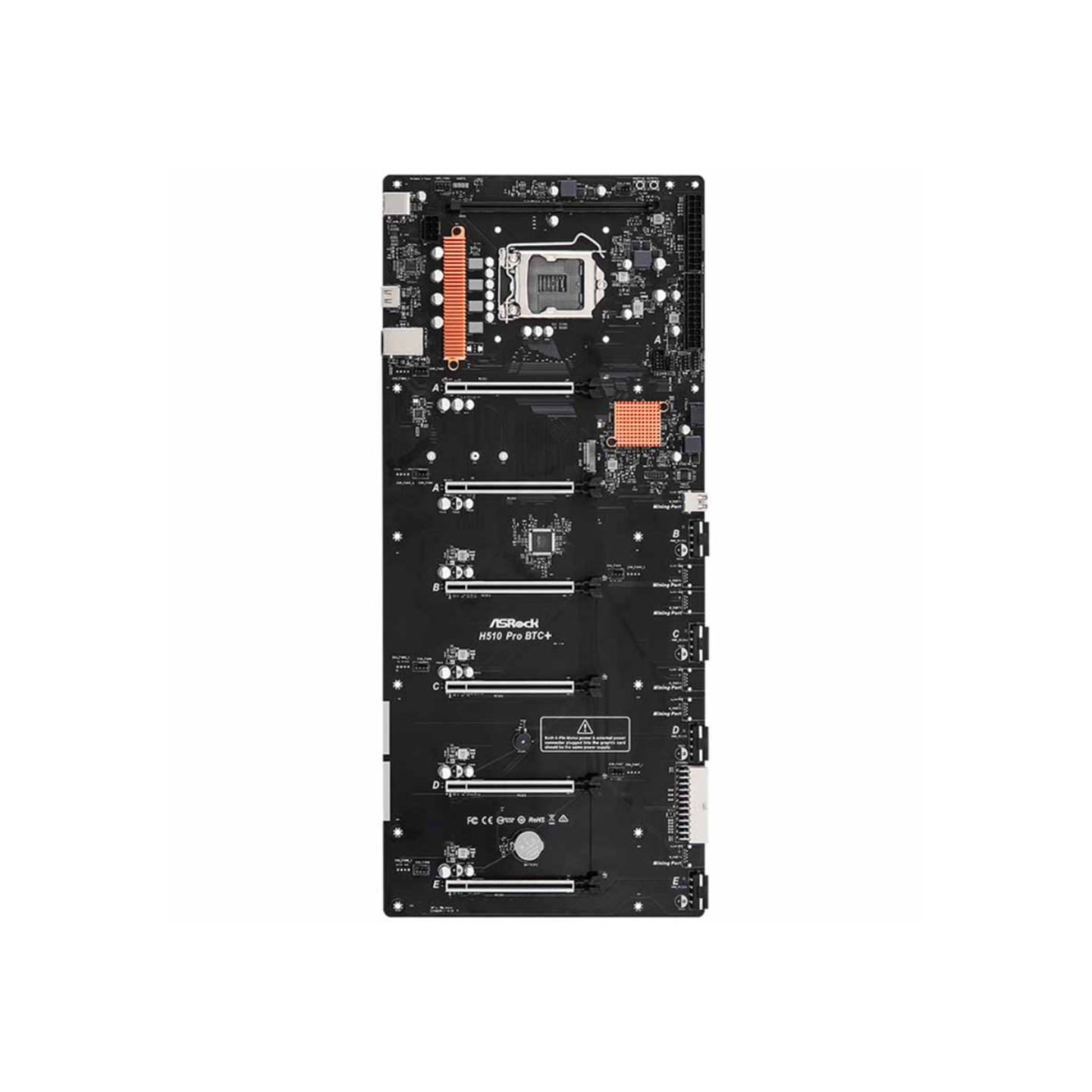 ASRock H510 PRO BTC+ LGA 1200 Intel Motherboard (Boxed) — Buy in Cyprus with Fast Delivery