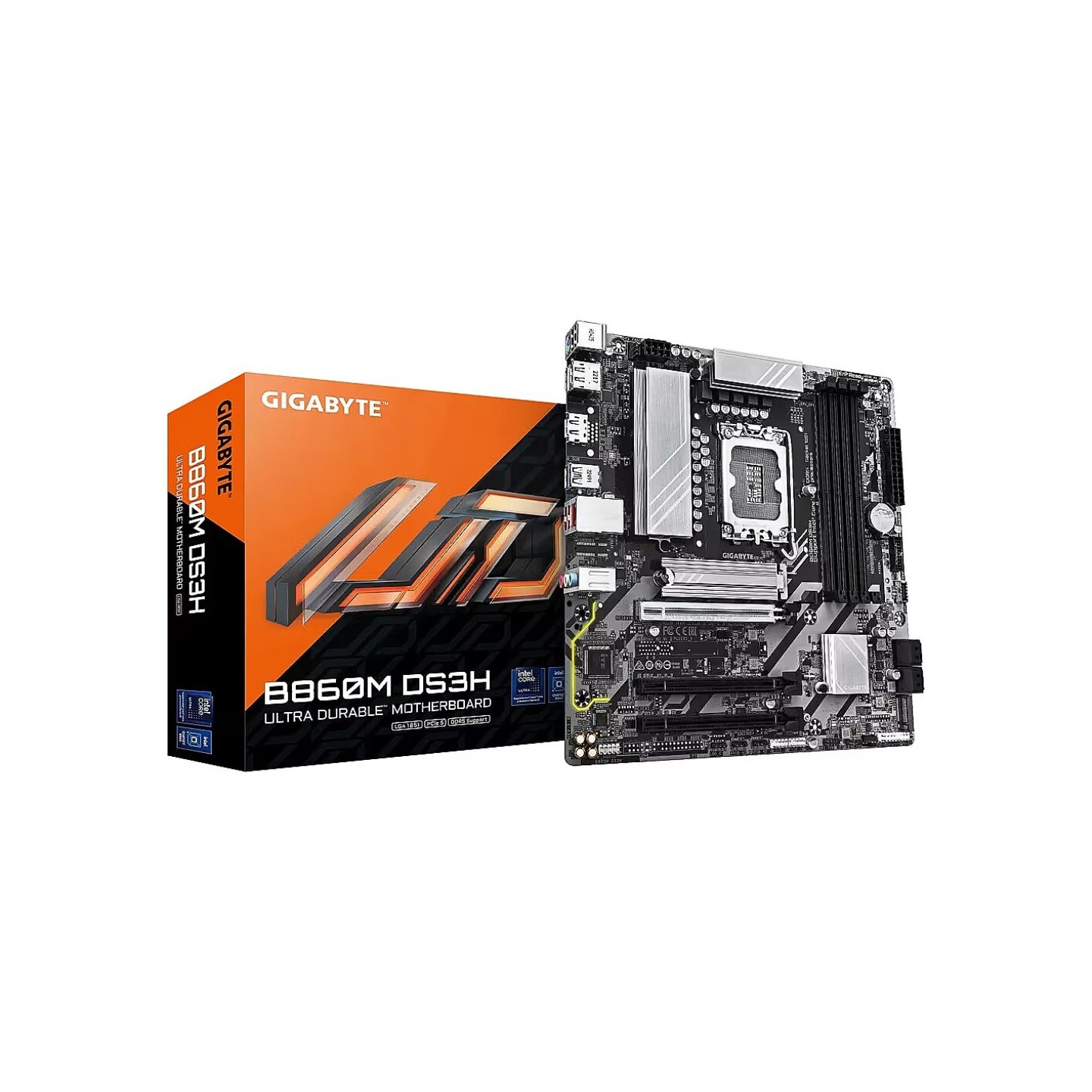 Gigabyte B860M DS3H LGA1851 B860 mATX DDR5 Motherboard (Boxed) — Buy in Cyprus with Fast Delivery
