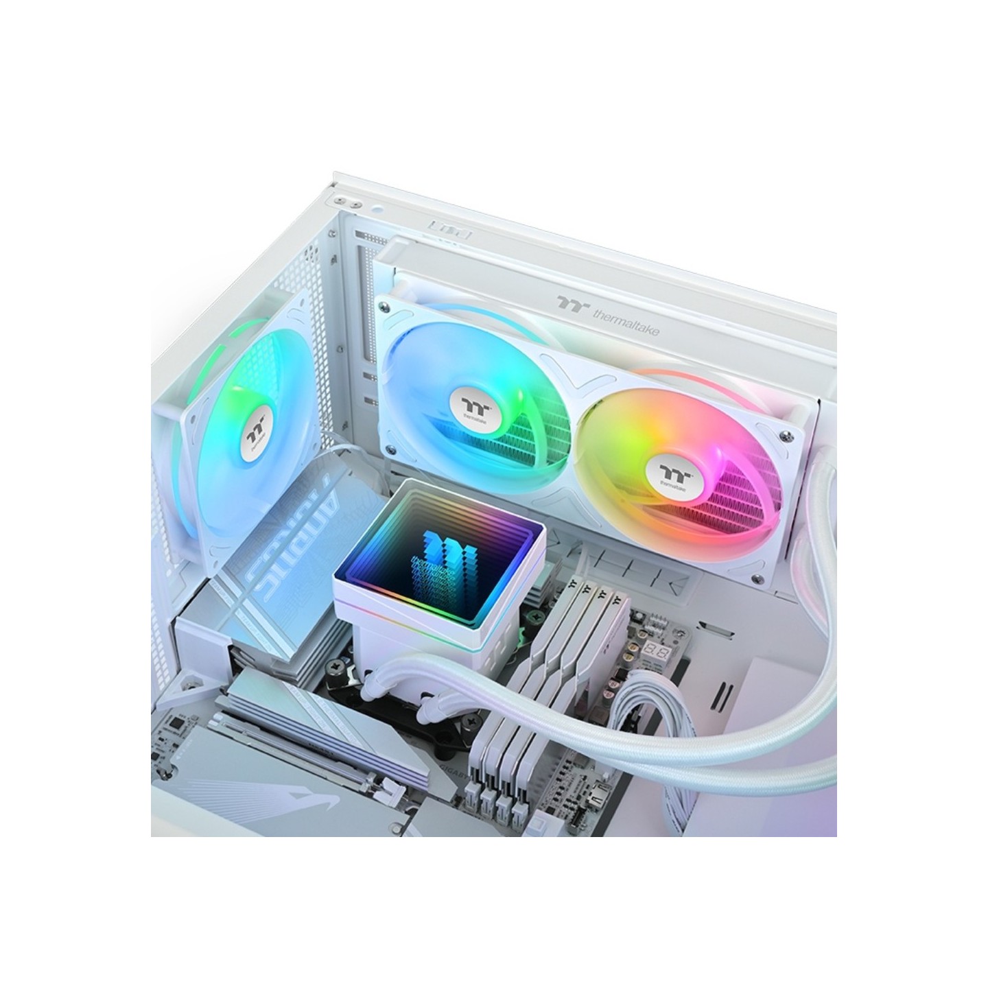 Thermaltake TH240-S V3 ARGB Sync AIO Snow Edition CL-W467-PL12SW-A (Boxed) — Buy in Cyprus with Fast Delivery