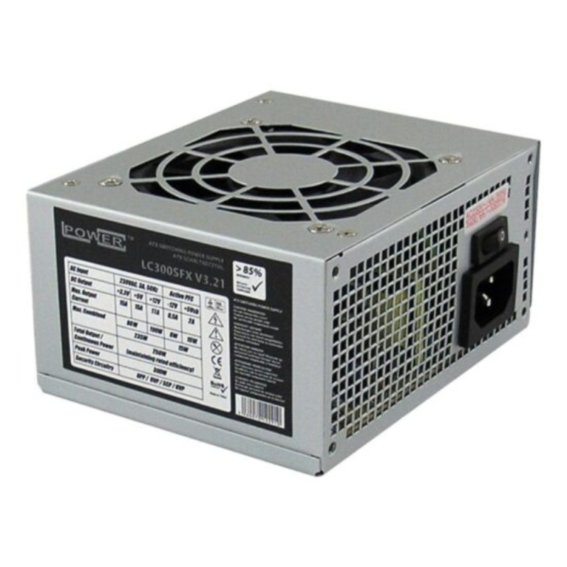 LC Power LC300SFX V3.21 SFX 250W (300W Peak) Silent PSU 80mm Fan (Retail) — Buy in Cyprus with Fast Delivery