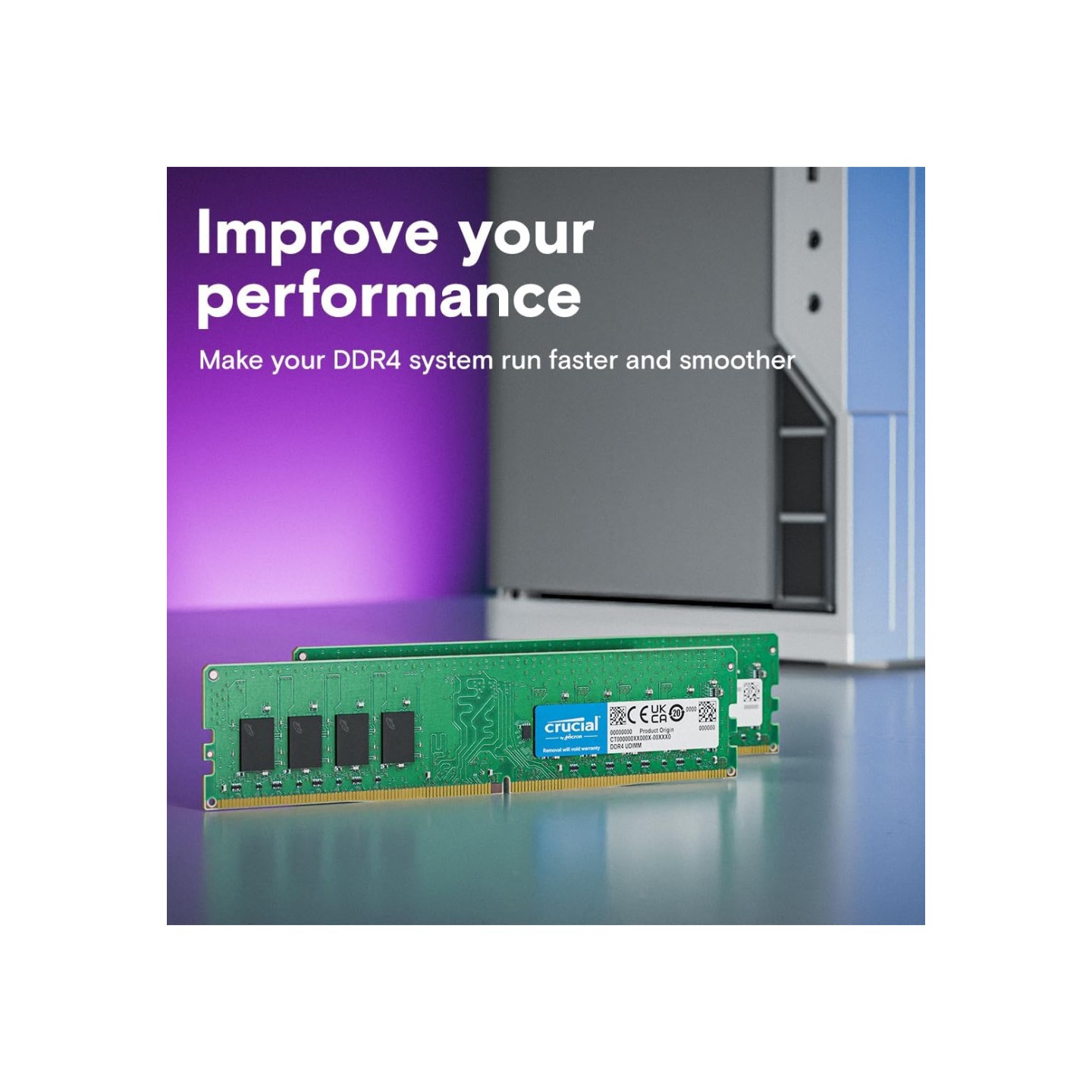 Crucial 32GB Kit (2x16GB) DDR4-3200 UDIMM CT2K16G4DFRA32A (Boxed) — Buy in Cyprus with Fast Delivery