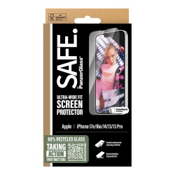 SAFE Screen Protector UWF iPhone 16e. 14. 13. 13 Pro — Buy in Cyprus with Fast Delivery