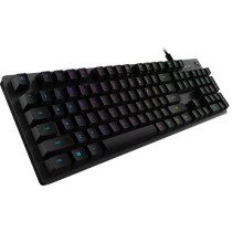 Logitech G512 Carbon - GX Brown - Carbon Full-Size Wired RGB Mechanical Keyboard — Buy in Cyprus with Fast Delivery