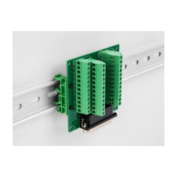 DELOCK D-Sub HD 44 Pin Stecker zu Terminalblock fur Hutschiene — Buy in Cyprus with Fast Delivery