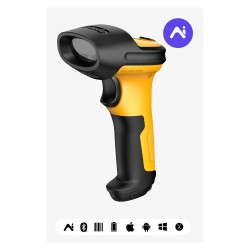 inateck Barcodescanner P6-AI yellow [BCST-P6-AI_yellow] — Buy in Cyprus with Fast Delivery